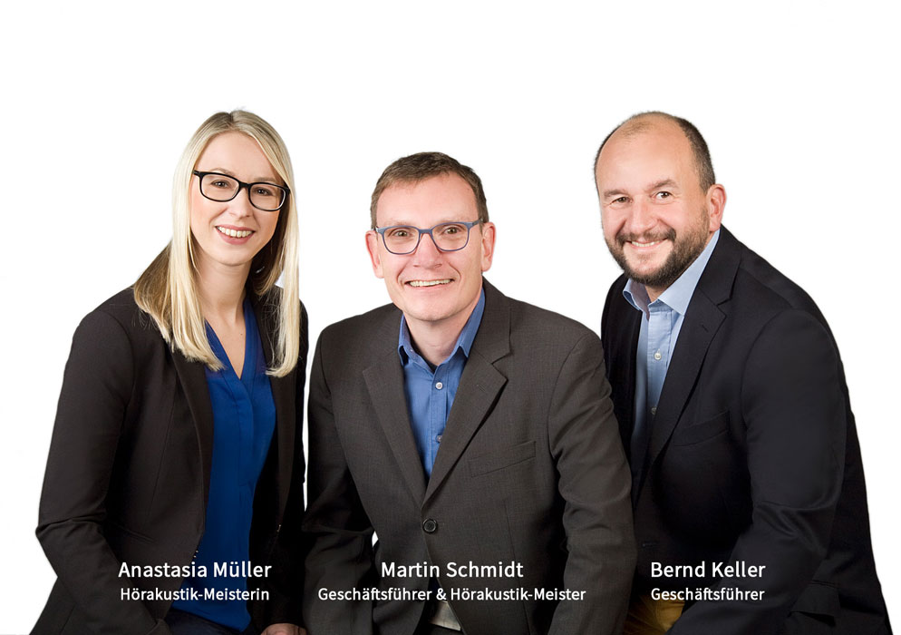 Foto Anastasia Müller, Martin Schmidt und Bernd Keller